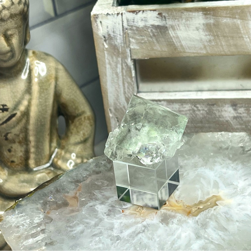 Clear Cubic Fluorite